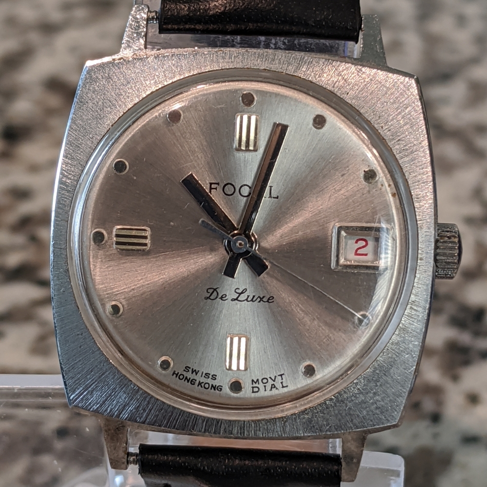 Vintage FOCAL Swiss Made Men's Watch